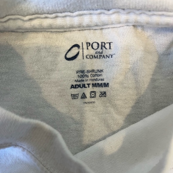 White Retro Vintage Graphic T-shirt - Picture 3 of 3